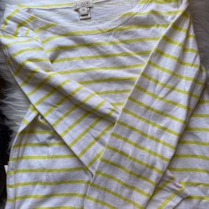 JCREW striped tee